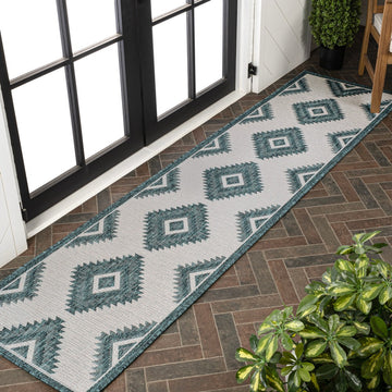 Lior Geometric Moroccan Diamond Area Rug